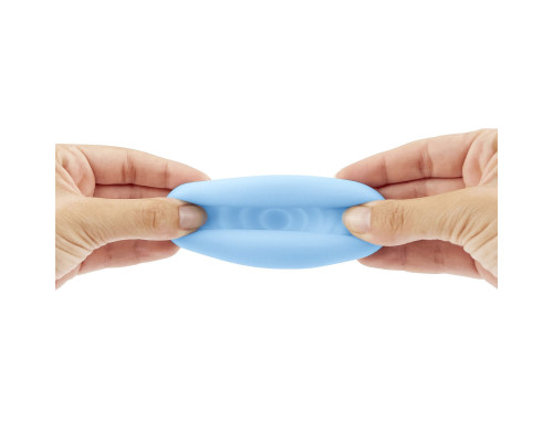 Мастурбатор-яйце Wooomy Wigggler Mini Masturbator, дуже ніжний, пробник лубриканту Amorean 1 мл
