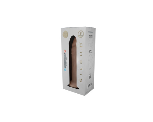Фалоімітатор SilexD Flesh (MODEL 2 size 9in) Liquid Silicone, підходить для торса Apollo S і L