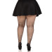 Колготки Leg Avenue Rhinestone micro net tights Plus size Black, дрібна сітка, стрази