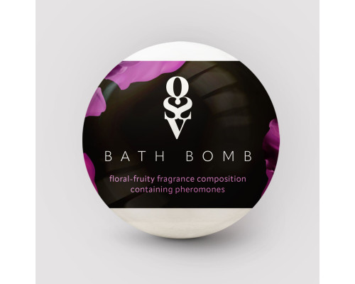 Бомбочка для ванни з феромонами Obsessive Bath bomb Floral - Fruity (100 г)