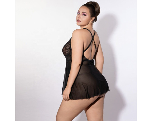 Сукня JSY P61151 Black Plus Size