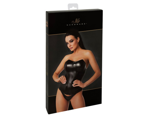 Корсет Noir Handmade F334 Powerwetlook corset - S