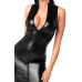 Сукня Noir Handmade F337 Powerwetlook midi dress - 3XL