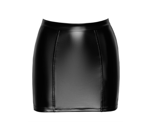 Спідниця Noir Handmade F341 Powerwetlook and lace skirt - XL