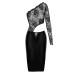 Сукня Noir Handmade F339 Assymetrical dress - 3XL