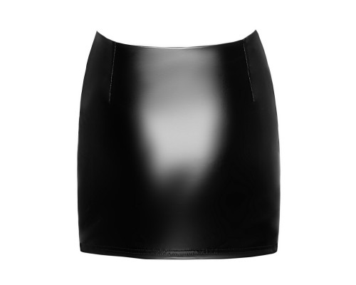 Спідниця Noir Handmade F345 Powerwetlook skirt with garter - M