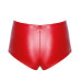 Шорти Noir Handmade F356 Red powerwetlook shorts - S