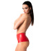 Шорти Noir Handmade F356 Red powerwetlook shorts - L
