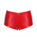 Шорти Noir Handmade F356 Red powerwetlook shorts - 3XL