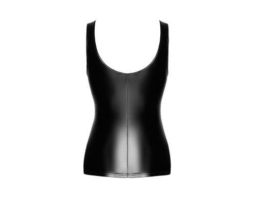 Топ Noir Handmade F346 Powerwetlook top - 3XL