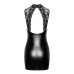 Сукня Noir Handmade F343 Powerwetlook and lace mini skirt - L