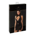 Сукня Noir Handmade F343 Powerwetlook and lace mini skirt - L