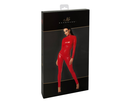 Комбінезон Noir Handmade F353 Red powerwetlook overall - M