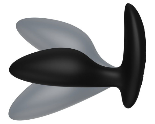 Анальна смарт-вібропробка We-Vibe Ditto+ Satin Black з пультом ДК