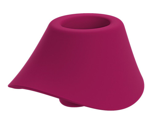Вагінально-кліторальний стимулятор Womanizer Blend Vibrant Pink, вібрація + вакуум, 2 мотори