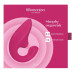 Вагінально-кліторальний стимулятор Womanizer Blend Vibrant Pink, вібрація + вакуум, 2 мотори