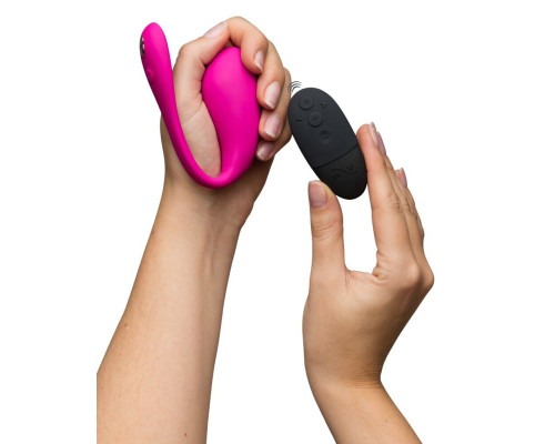 Смарт-віброяйце We-Vibe Jive 2 Electric Pink, пульт ДК, до 4 годин роботи