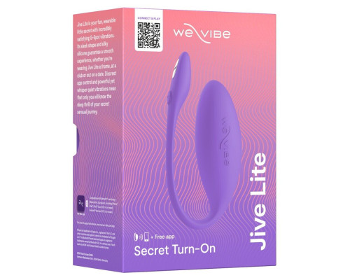 Смарт-віброяйце We-Vibe Jive Lite Purple, невеликий розмір