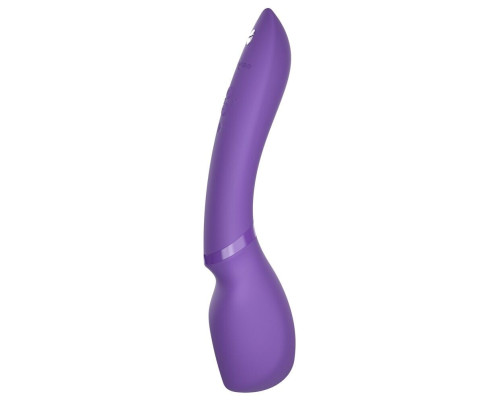 Смарт-вібромасажер We-Vibe Wand 2 Purple, дуже потужний, функція Smart Silence