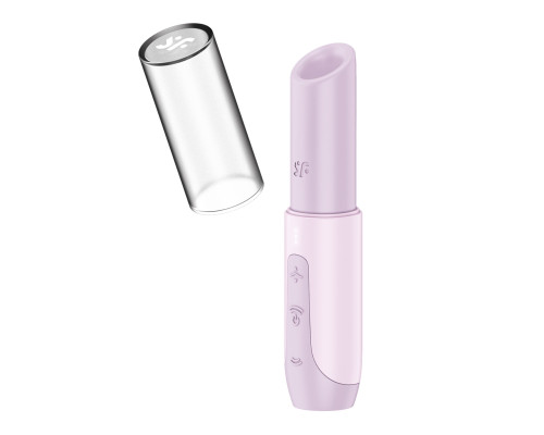 Вакуумний стимулятор Satisfyer Secret Kiss, магнітна технологія 3D Air Pulse, 30 режимів, кришечка
