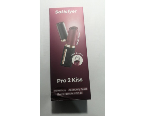 Вакуумний стимулятор Satisfyer Pro 2 Kiss (м'ята упаковка!!!)