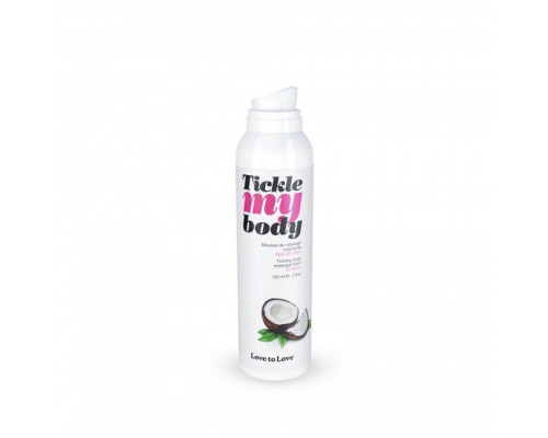 Масажна піна Love To Love TICKLE MY BODY COCONUT (150 мл) (попередній дизайн!!!)