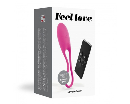 Віброяйце Love To Love Feel Love Pink (м'ята упаковка!!!)