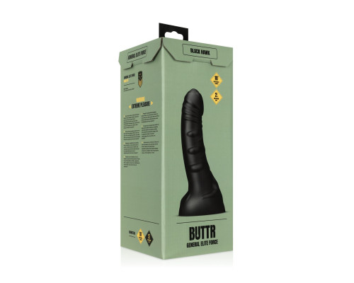 Фалоимитатор BUTTR - Black Hawk Curved Anal Dildo (мятая упаковка!!!)