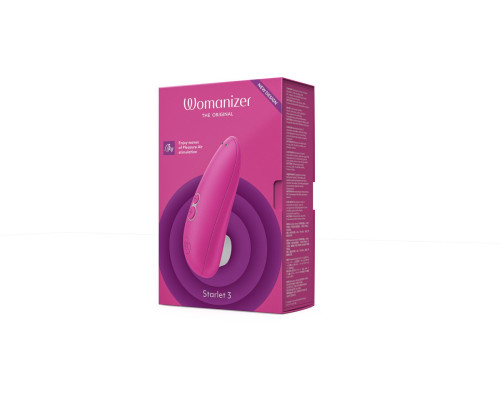 Вакуумний кліторальний стимулятор Womanizer Starlet 3 PINK (м'ята упаковка!!!)