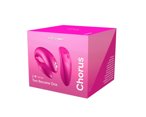 Смарт-вібратор для пар We-Vibe Chorus Cosmic Pink (м'ята упаковка!!!)