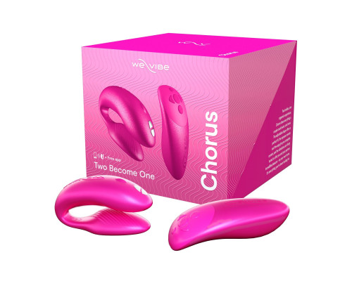 Смарт-вібратор для пар We-Vibe Chorus Cosmic Pink (м'ята упаковка!!!)
