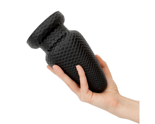 Анальна пробка BUTTR - Cold Blooded Scaled Butt Plug