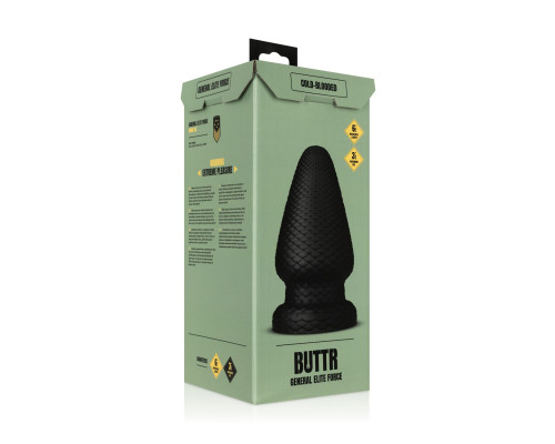 Анальна пробка BUTTR - Cold Blooded Scaled Butt Plug