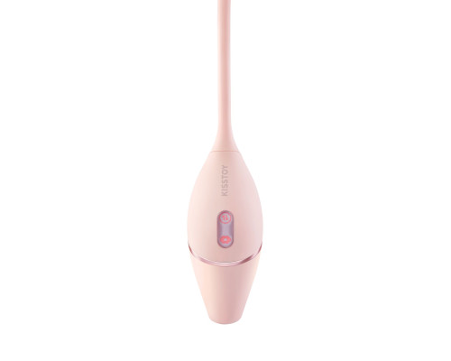 Пульсатор з вакуумним стимулятором KISSTOY Cathy III Pink, 5 режимів вакууму, 10 режимів пульсації