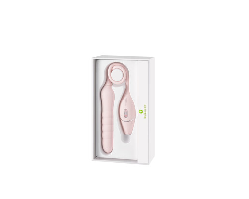 Пульсатор з вакуумним стимулятором KISSTOY Cathy III Pink, 5 режимів вакууму, 10 режимів пульсації
