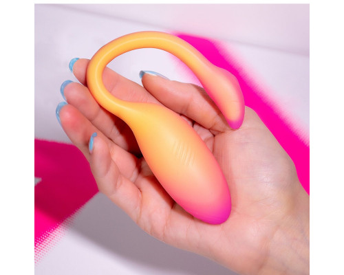 Смарт-віброяйце Magic Motion Flamingo Max Orange 2 в 1: віброяйце та тренажер Кегеля, 10 режимів