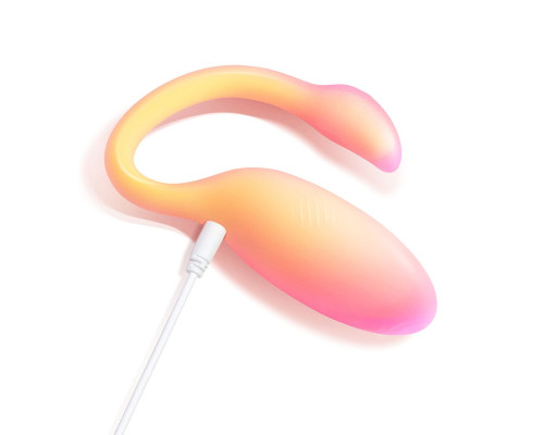 Смарт-віброяйце Magic Motion Flamingo Max Orange 2 в 1: віброяйце та тренажер Кегеля, 10 режимів