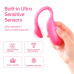 Смарт-віброяйце Magic Motion Flamingo Max Pink 2 в 1: віброяйце та тренажер Кегеля, 10 режимів