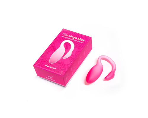 Смарт-віброяйце Magic Motion Flamingo Max Pink 2 в 1: віброяйце та тренажер Кегеля, 10 режимів