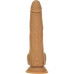 Фалоімітатор з пульсацією Naked ADDICTION Dominic 9″ Caramel, пульт ДК, діаметр 4,2 см