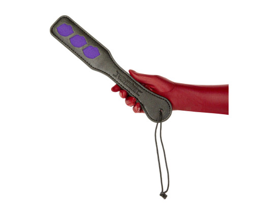 Паддл Punishment - Purple Lips Paddle - Black