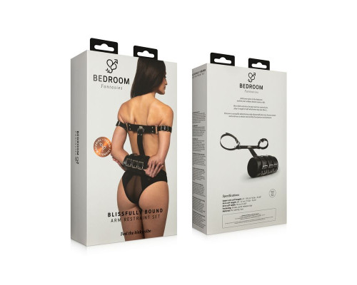 Фіксатор Bedroom Fantasies Blissfully Bound Arm Restraint Set - Black