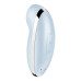 Вібростимулятор-пульсатор Satisfyer Tap & Climax 2 Blue, ефект постукування пальцем