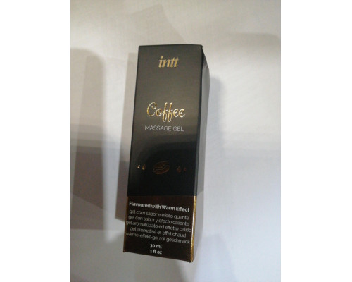 Розпродаж!!! Масажний гель для інтимних зон Intt Coffee (30 мл) (термін 01.2026)
