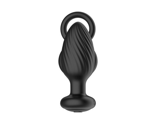 Анальна вібропробка Nexus Tornado Cock and Ball Ring обертання+вібрація, ерекційне кільце, пульт