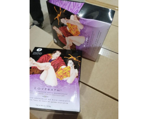 Гель для ванни Shunga LOVEBATH – Sensual Lotus 575 г (м'ята упаковка!!!)