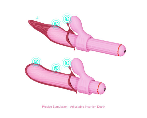 Вібратор Otouch Magic Stick S1 Plus - Pink