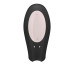 Смарт-вібратор для пар Satisfyer Double Joy Black із широким кліторальним стимулятором