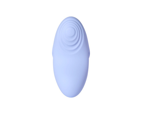 Смарт-вібратор для клітора Svakom Echo 2 Sky Blue, підігрів до 38 °C, знімна насадка на палець