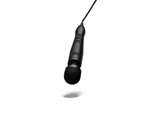 Вібромасажер DOXY3 USB-C Massager MATTE BLACK, кабель USB-C, регульована інтенсивність, компактний